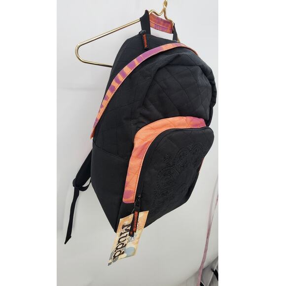 Deadstock Vintage Y2K Mudd‎ Embroidered Tie Dye Bookbag Backpack